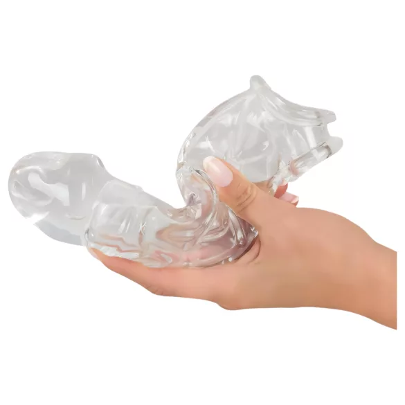 Crystal Skin - penisverlenging hoes - transparant