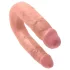 King Cock - dubbel dildo - medium - huidskleur