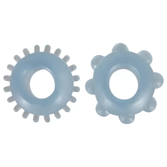 You2Toys - Penisring set - Duo - Transparant blauw