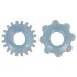 You2Toys - Penisring set - Duo - Transparant blauw