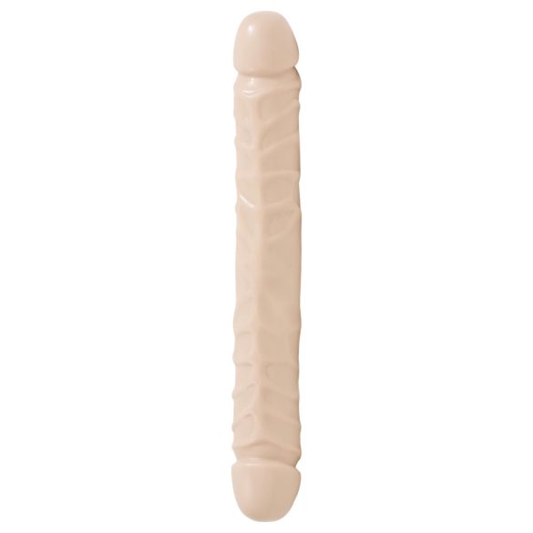 Doc Johnson - dubbel dildo - realistisch - huidkleur - 30,5 cm