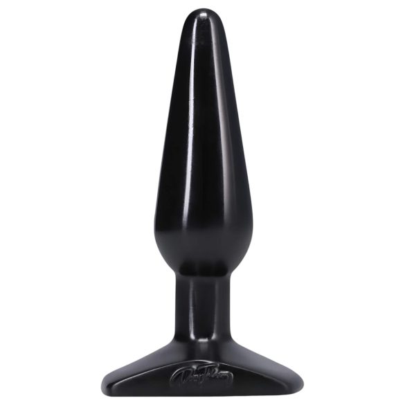 Doc Johnson anaalplug - klassiek, medium (zwart)