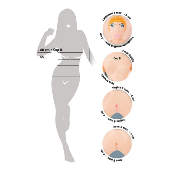 You2Toys - Stormachtige opblaaspop