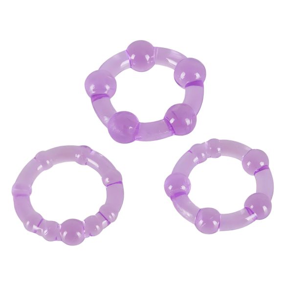 You2Toys - Wees sterk! Paarse penisset (3 stuks)