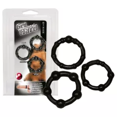 You2Toys - penisringen set - zwart - 3 stuks