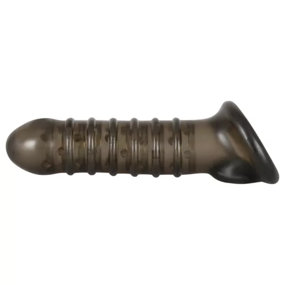 Rebel - penis sleeve - ribbels - grijs