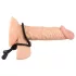 Bad Kitty - penis- en balzakring - siliconen - zwart