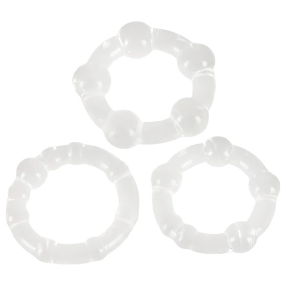 You2Toys - Wees sterk! Transparante penring set (3 stuks)