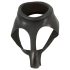 You2Toys - Latex penis- en balscuff - zwart