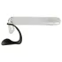 Black Velvets - anale plug met penisring - siliconen - zwart