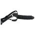 You2Toys - Silicone Strap-On - zwarte strap-on dildo