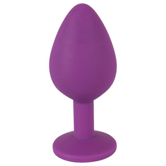 Colorful JOY - siliconen buttplug - medium - paars