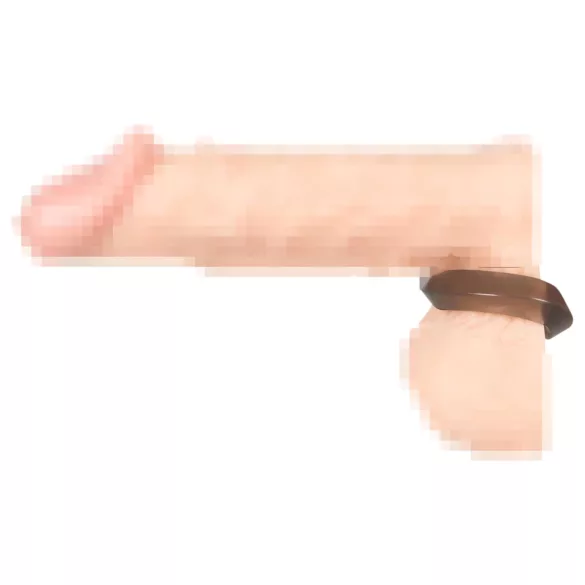 You2Toys - penis- en ballenring set - rekbaar siliconen - grijs