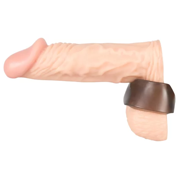 You2Toys - penis- en ballenring set - rekbaar siliconen - grijs