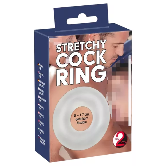 You2Toys - penisring - siliconen - transparant