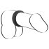 Black Velvet - stevige penisring (2,6cm) - zwart