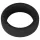 Black Velvets - penisring dikwandig - 3,2 cm - zwart