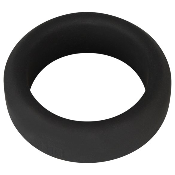 Zwarte Fluweel - Dikke Penisring (3,2 cm) - Zwart