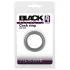 Black Velvets - penisring dikwandig - 3,2 cm - zwart