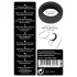 Black Velvets - penisring dikwandig - 3,2 cm - zwart