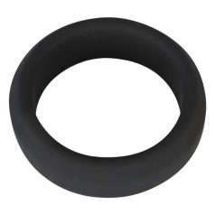 Black Velvets - penisring dikwandig - 3,8 cm - zwart