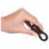 Black Velvets - penisring dikwandig - 3,8 cm - zwart