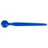 Dilator Sperma Stopper - bolvormige siliconen urinebuis dilator (blauw)