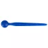Dilator Sperm Stopper - penis plug met balvorm - siliconen - blauw