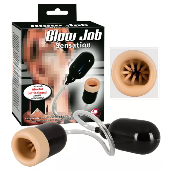 You2Toys - Mannen masturbator - Orale stimulatie - Kunststof