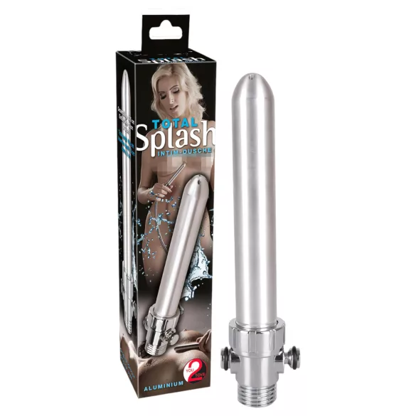 You2Toys - anaaldouche opzetstuk - kegelvormig - aluminium