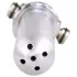You2Toys - anaaldouche opzetstuk - kegelvormig - aluminium