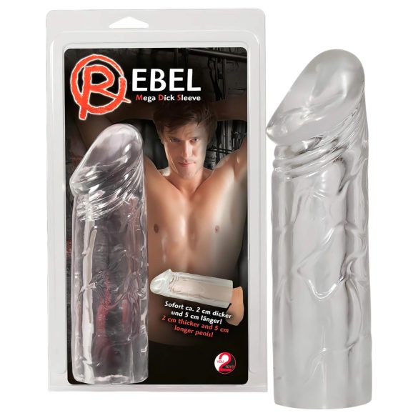 Rebel - Verlengende en verdikkende penismantel