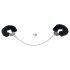 You2Toys - Pluchen boeien met lange ketting - zwart