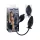 You2Toys - opblaasbare buttplug - zwart