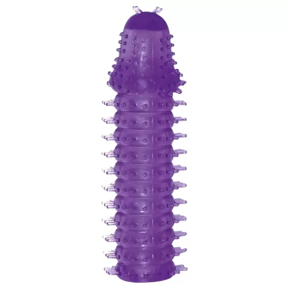 You2Toys - penis sleeve - extra stimulatie - siliconen paars