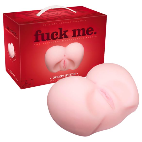 You2Toys - Hondenstijl Geliefde - Natuurlijke Billen