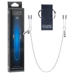 Vijftig tinten donker - knijper met ketting