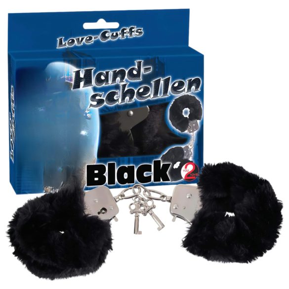 You2Toys - Pluchen Handboeien - Zwart
