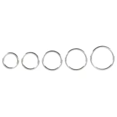 Bad Kitty - metalen penisring set - 5-delig