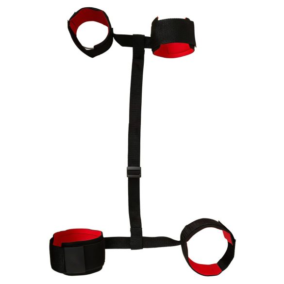 You2Toys - Bondage set - Enkel- en polsboeien - Zwart