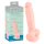 Medisch - siliconen dildo (18cm) - naturel