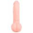 Natuurlijke silicone dildo (20cm) - medisch silicone