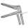You2Toys - vaginaspeculum - eendenbek model - metaal