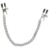 BDSM ketting - verstelbare tepelklemmen - met ketting