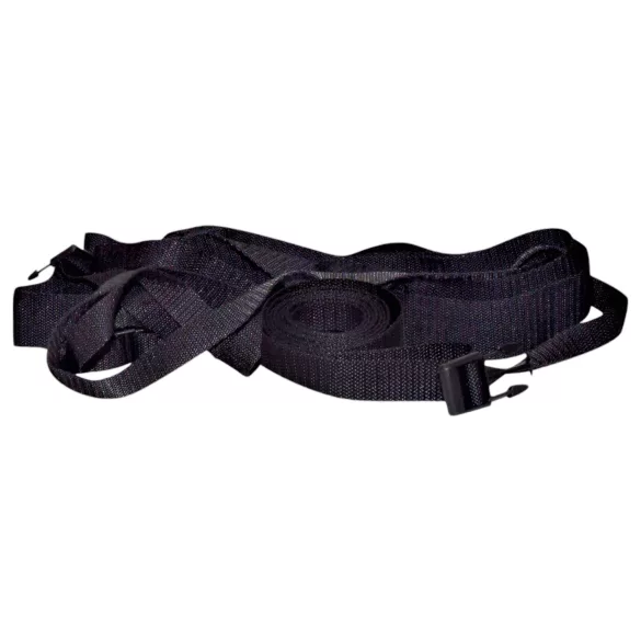 Bad Kitty - bondage set voor bed - verstelbaar - zwart