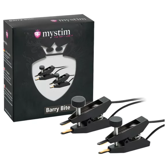 mystim Barry Bite - elektro klem (2 stuks)