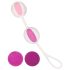 / Geisha Ballen 2 - verstelbare set (roze-wit)