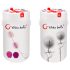 / Geisha Ballen 2 - verstelbare set (roze-wit)