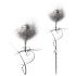 / Geisha Ballen 2 - verstelbare set (roze-wit)