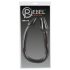 Rebel Dubbele Plug - dubbele kegel anaal dildo (zwart)